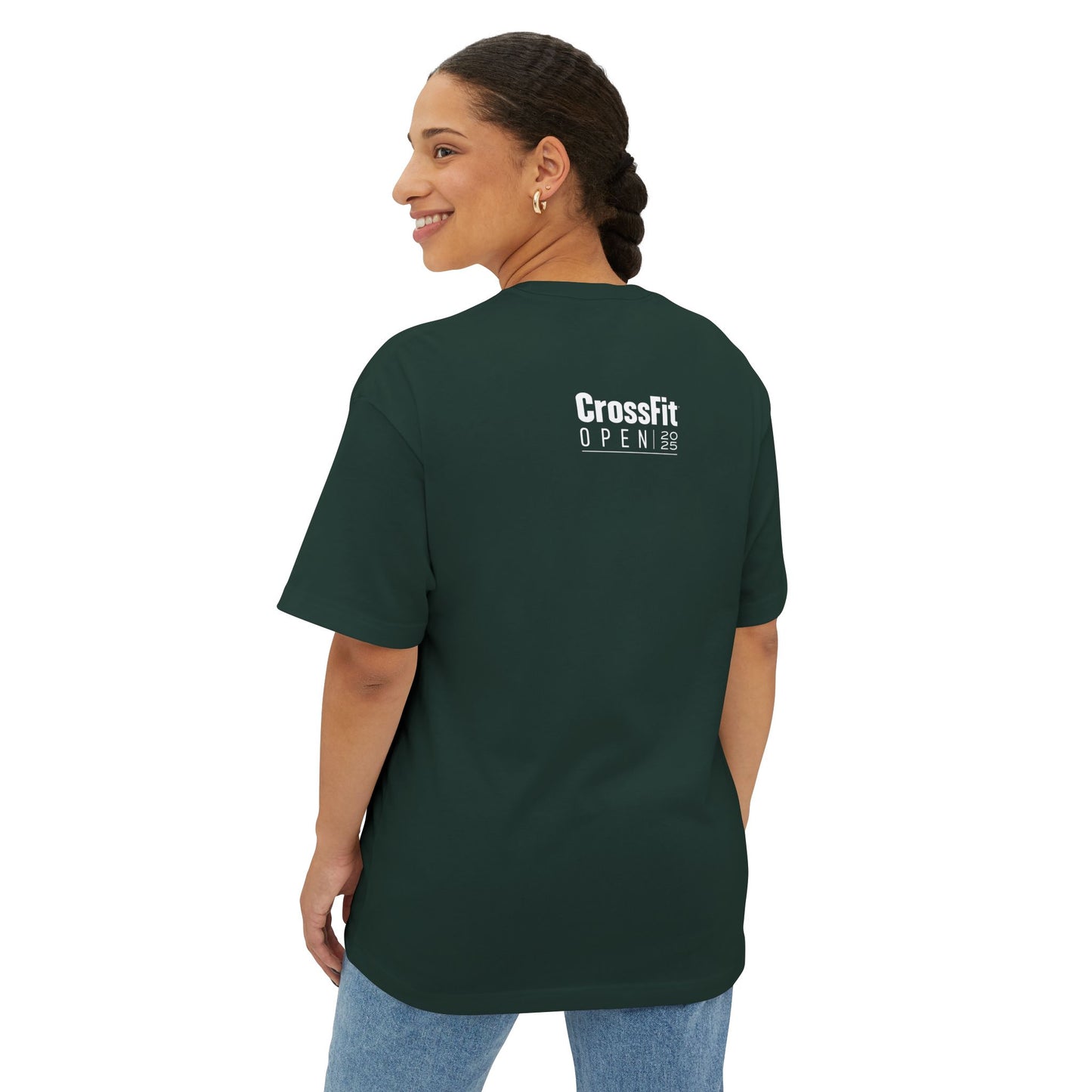 2025 Open Oversized Boxy Tee - Minimalist Design for Everyday Comfort