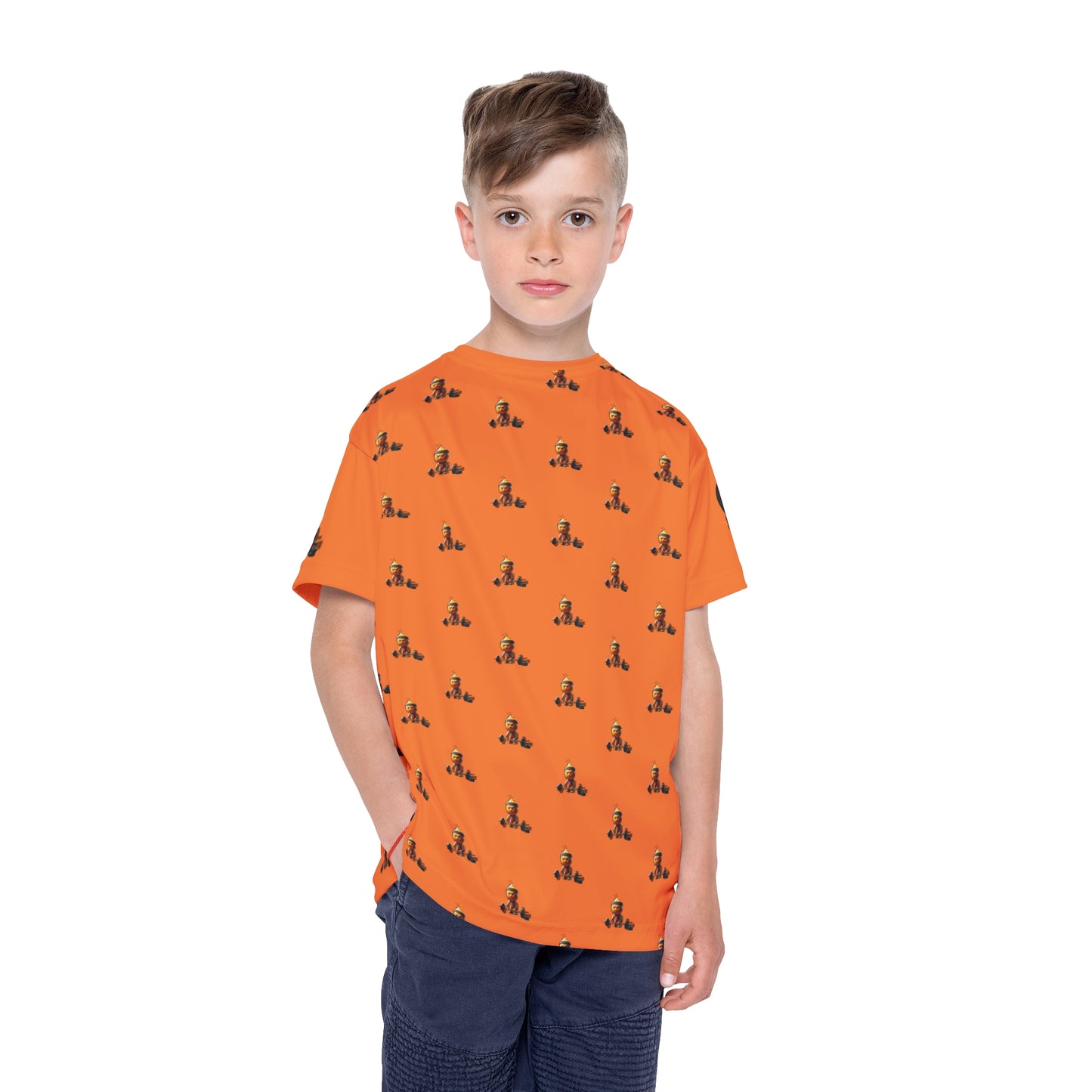 Orange You Mad - Kids Sports Jersey (AOP)