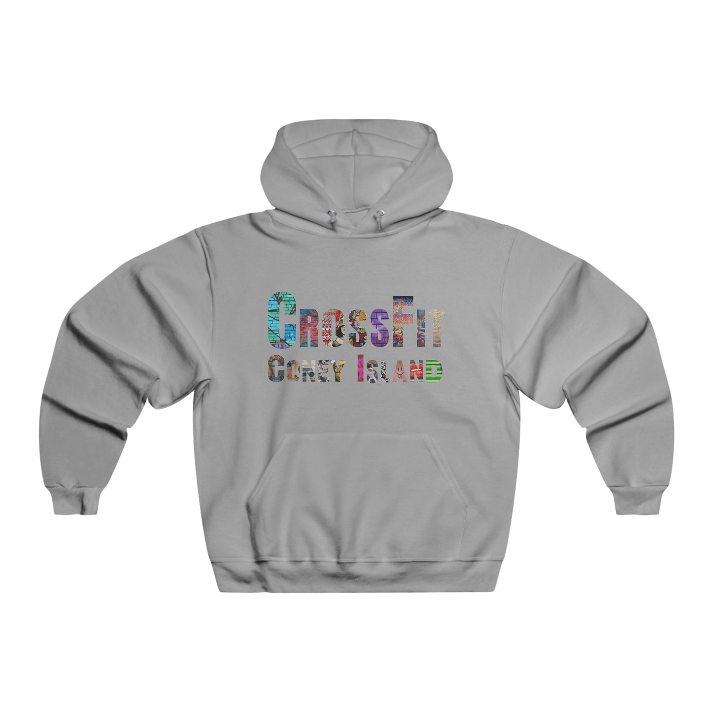 CrossFit Coney Island Graffiti - NUBLEND® Hooded Sweatshirt