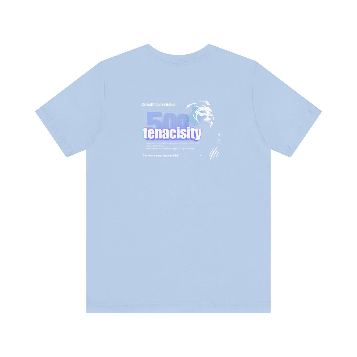 500 Workouts - TENACIOUS - Tee