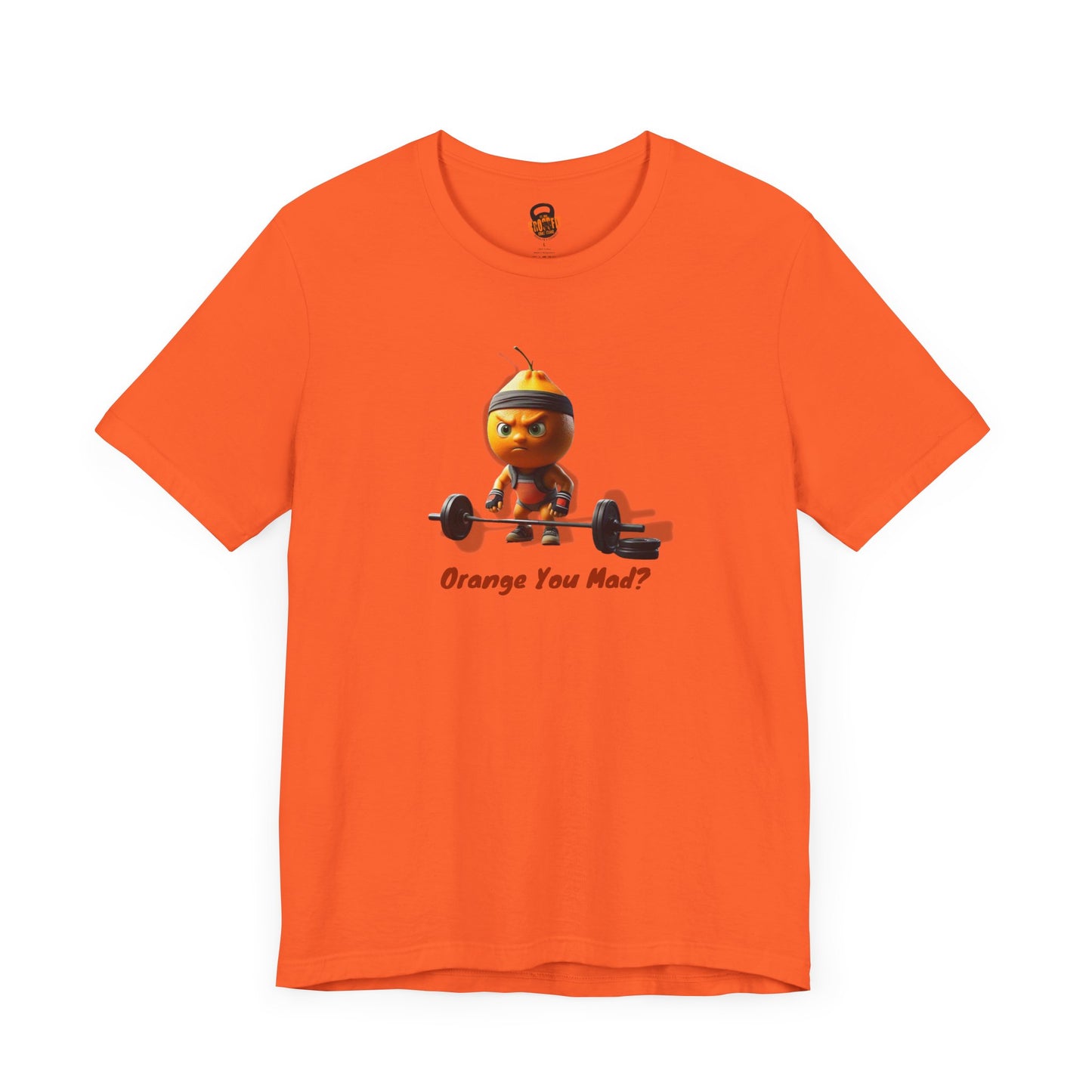 Orange You Mad!? Unisex Jersey Short Sleeve Tee