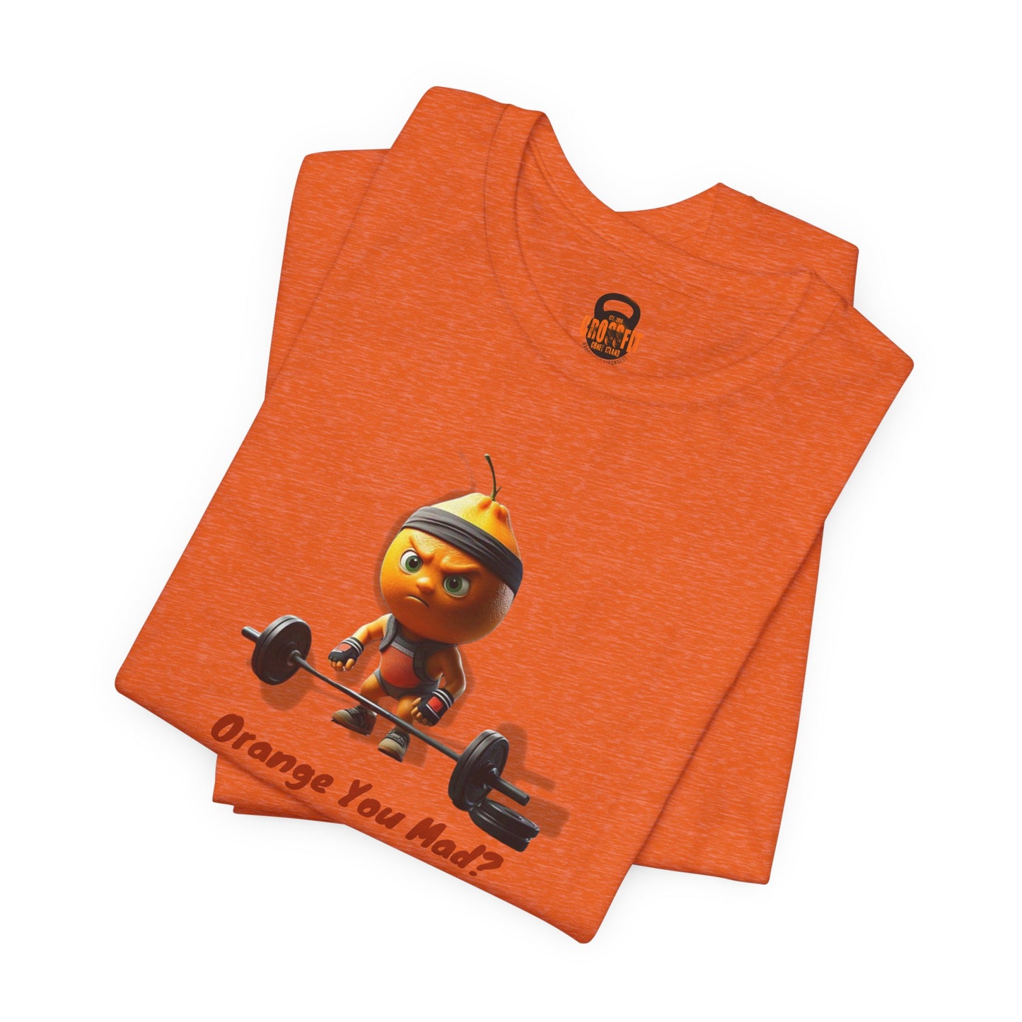 Orange You Mad!? Unisex Jersey Short Sleeve Tee