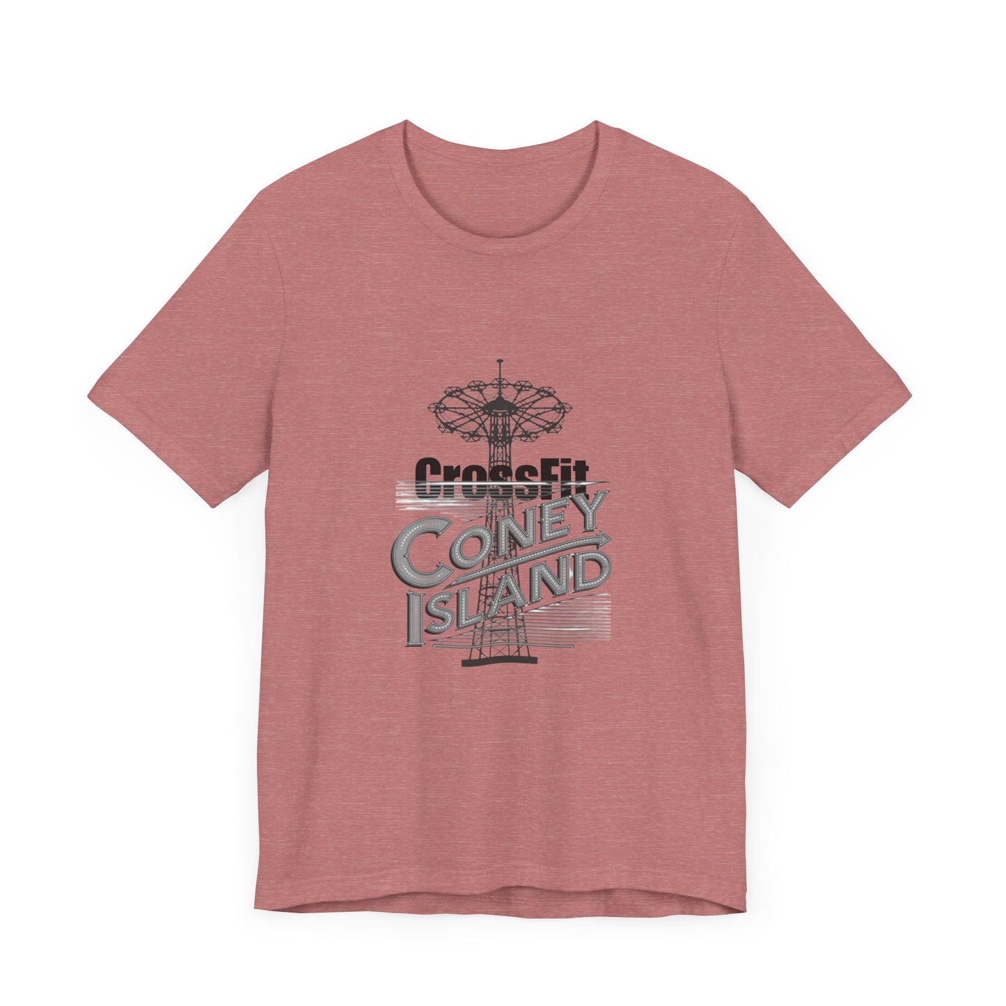Parachute CrossFit Coney Island - Unisex Jersey Short Sleeve Tee