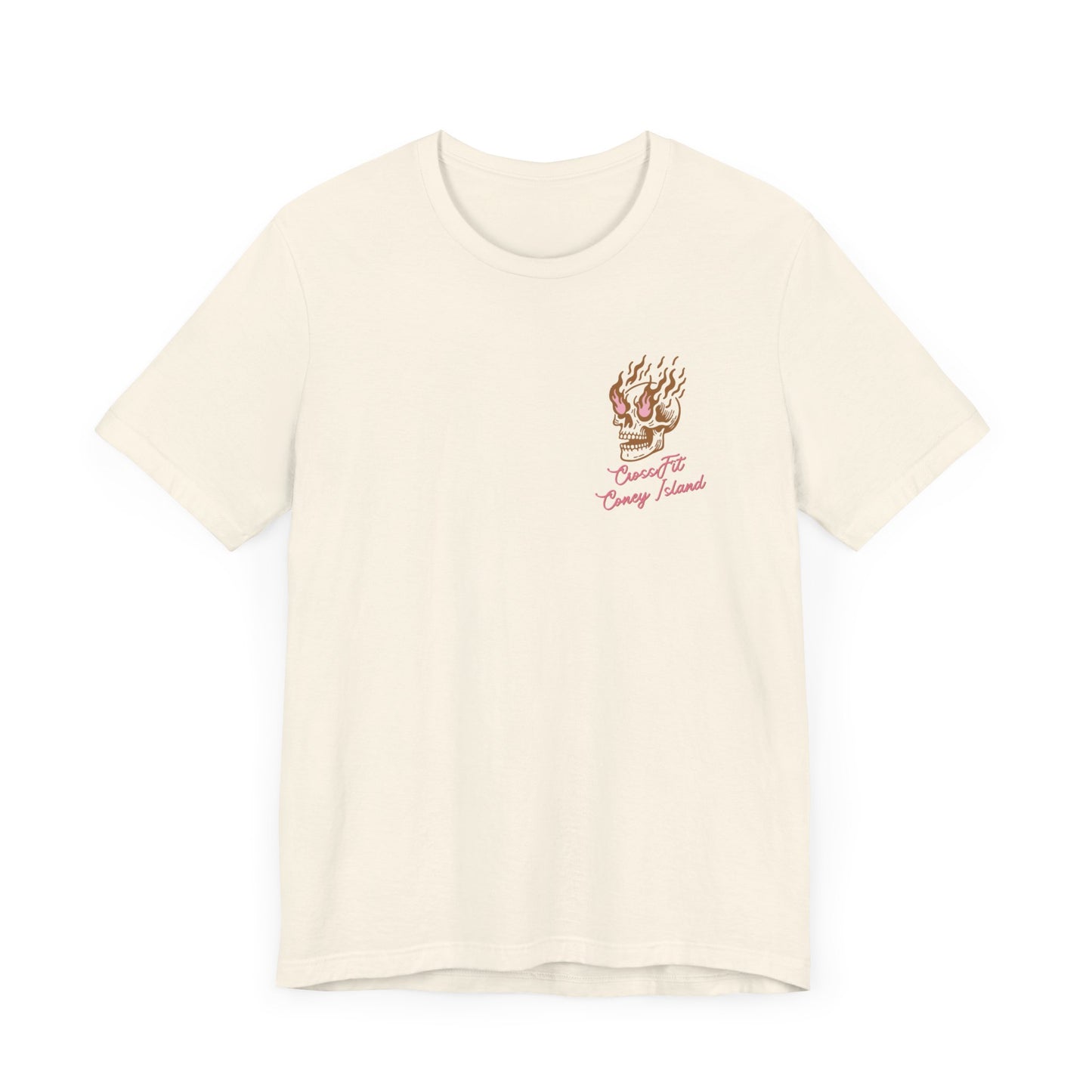 Everything is Fine - T-shirt (Sand and Pink)