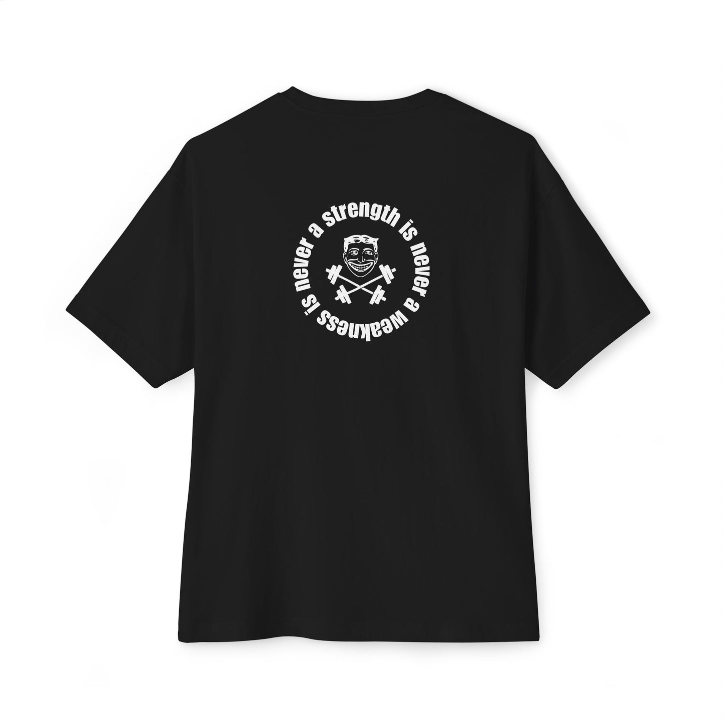 CrossFit Coney Island - Strength is Never a Weakness - Unisex Oversized Boxy Tee