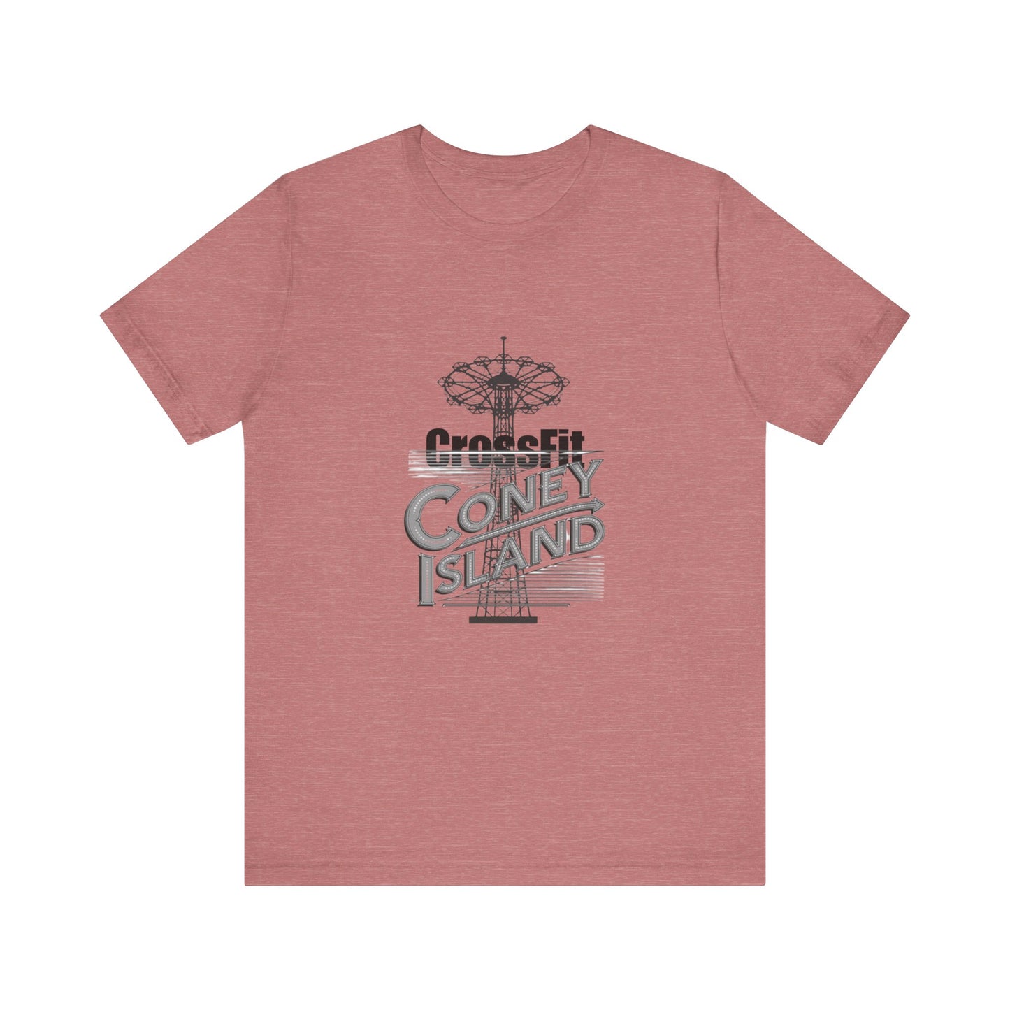 Parachute CrossFit Coney Island - Unisex Jersey Short Sleeve Tee