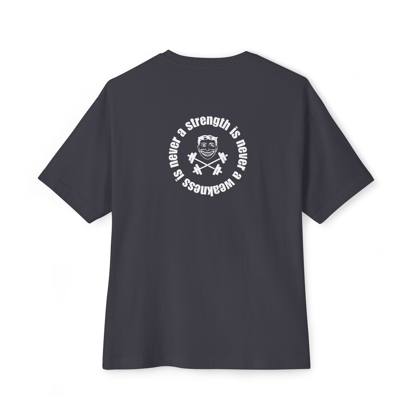 CrossFit Coney Island - Strength is Never a Weakness - Unisex Oversized Boxy Tee