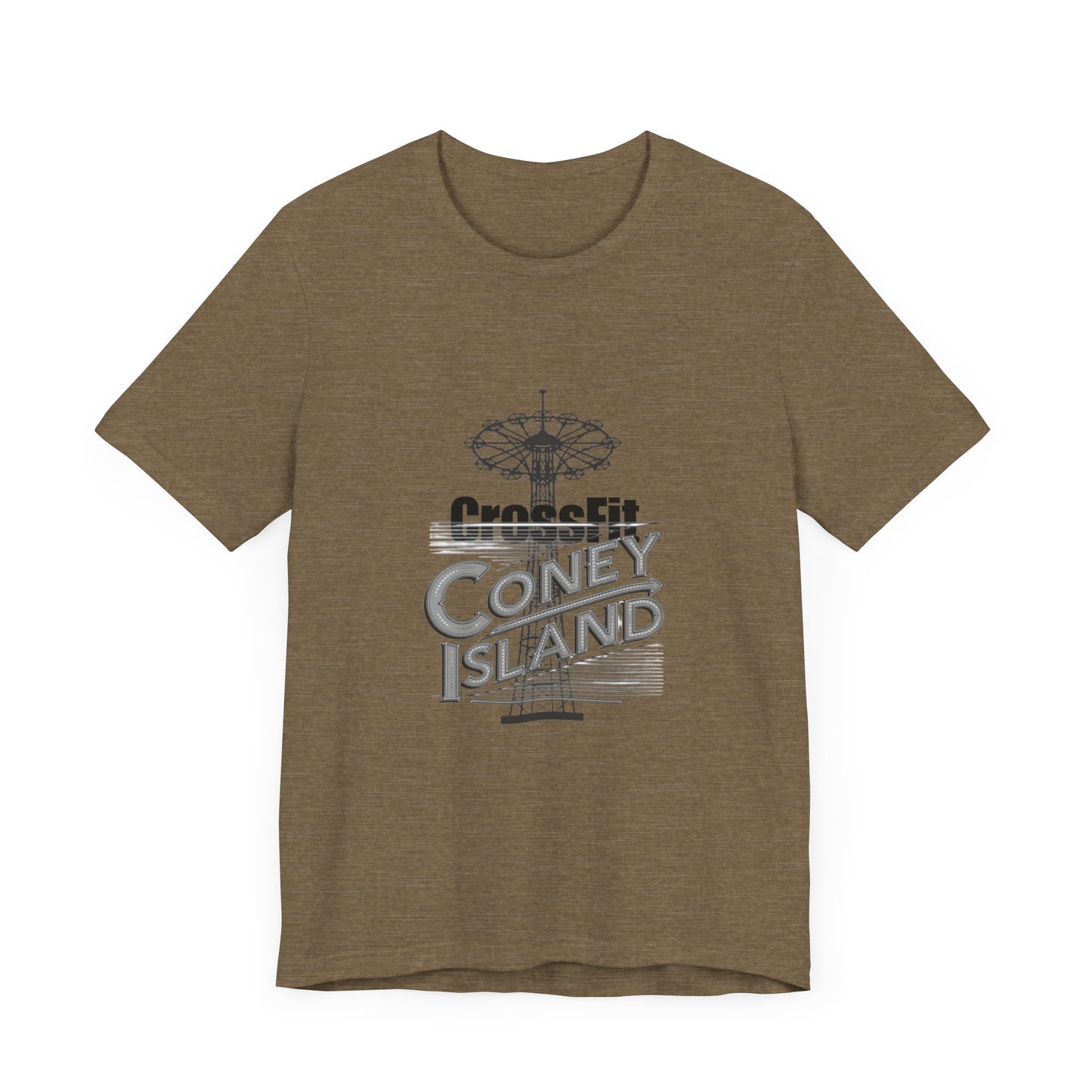 Parachute CrossFit Coney Island - Unisex Jersey Short Sleeve Tee