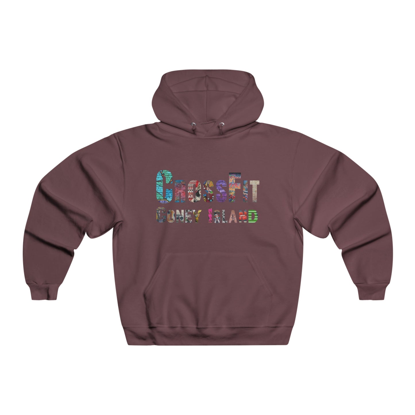 CrossFit Coney Island Graffiti - NUBLEND® Hooded Sweatshirt