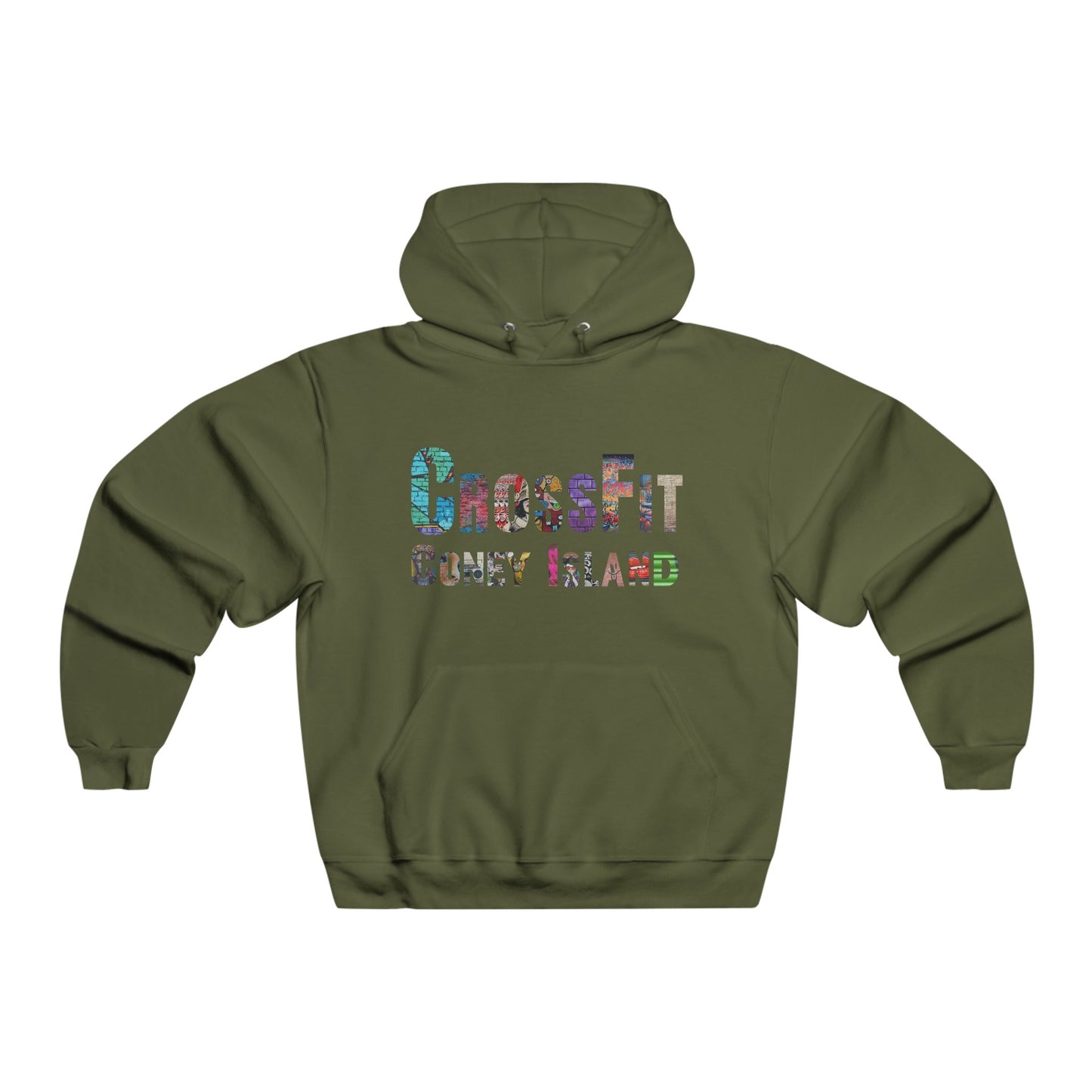 CrossFit Coney Island Graffiti - NUBLEND® Hooded Sweatshirt