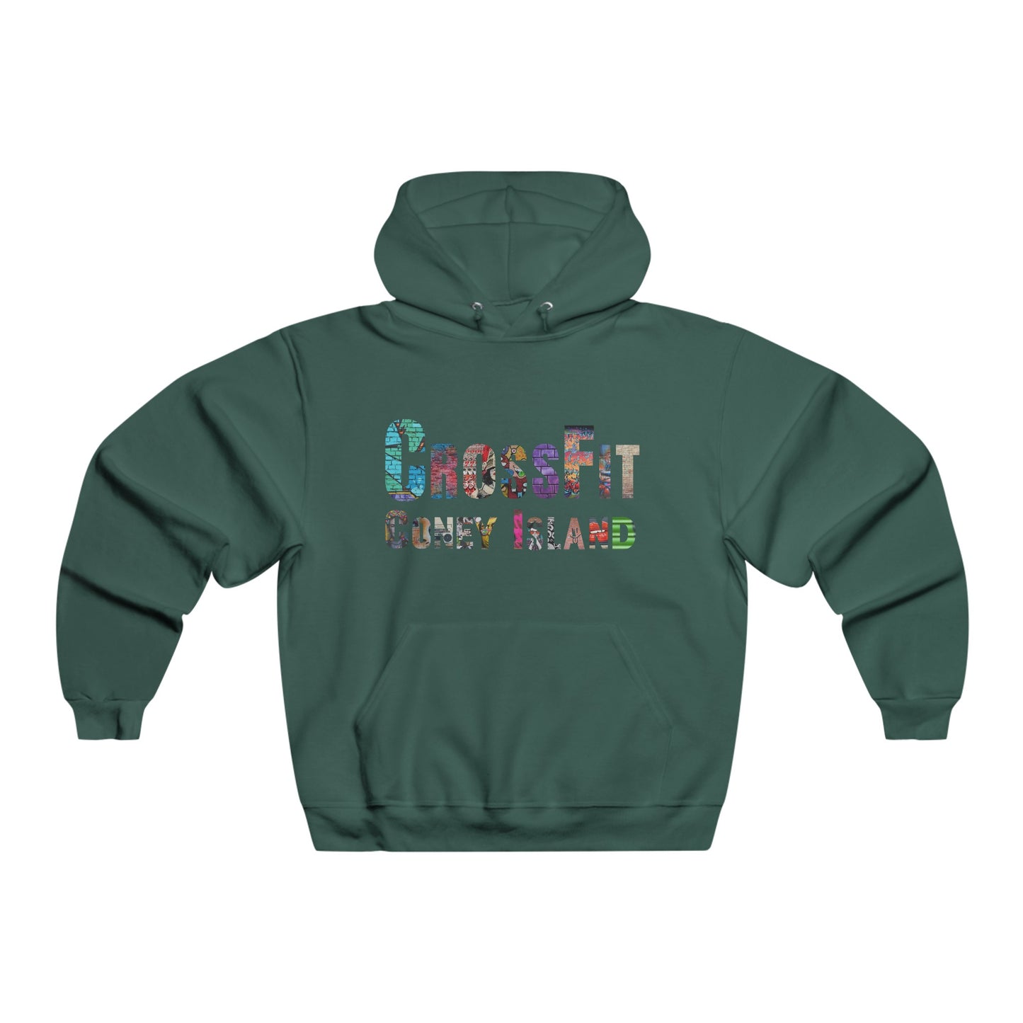 CrossFit Coney Island Graffiti - NUBLEND® Hooded Sweatshirt