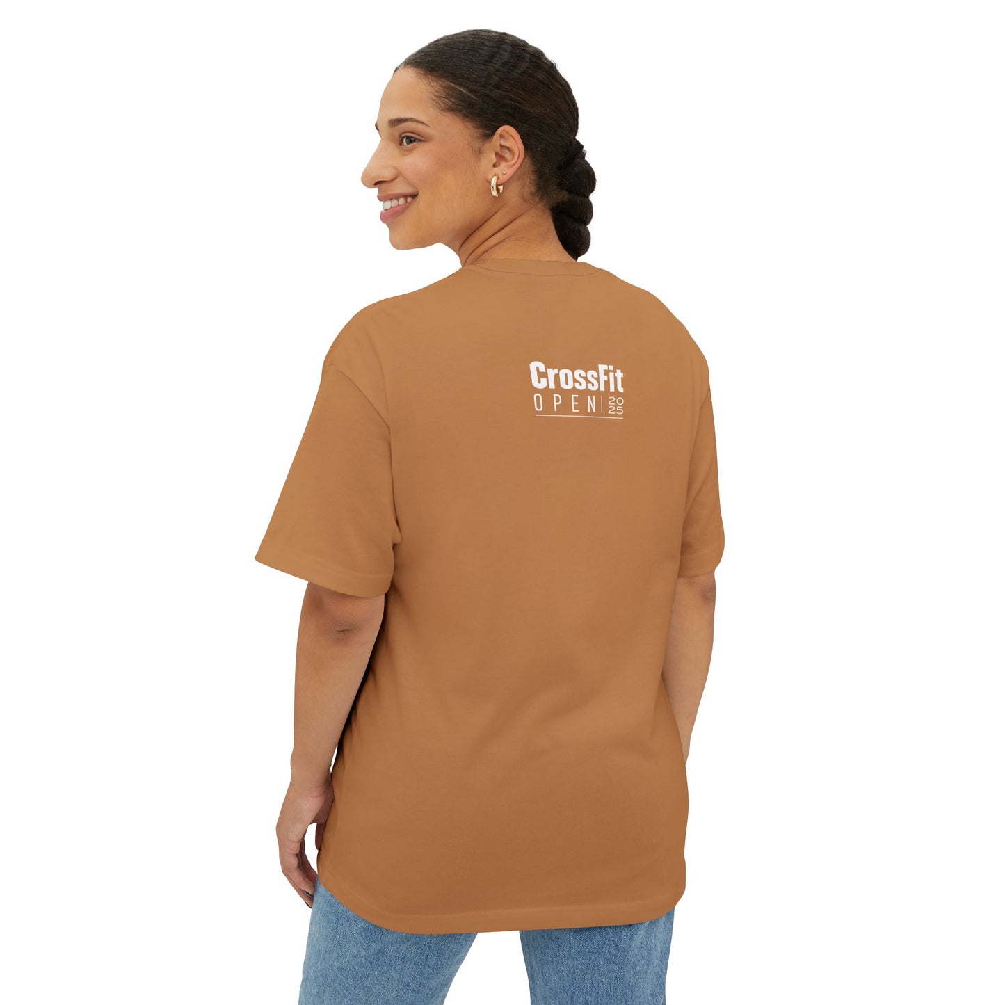 2025 Open Oversized Boxy Tee - Minimalist Design for Everyday Comfort