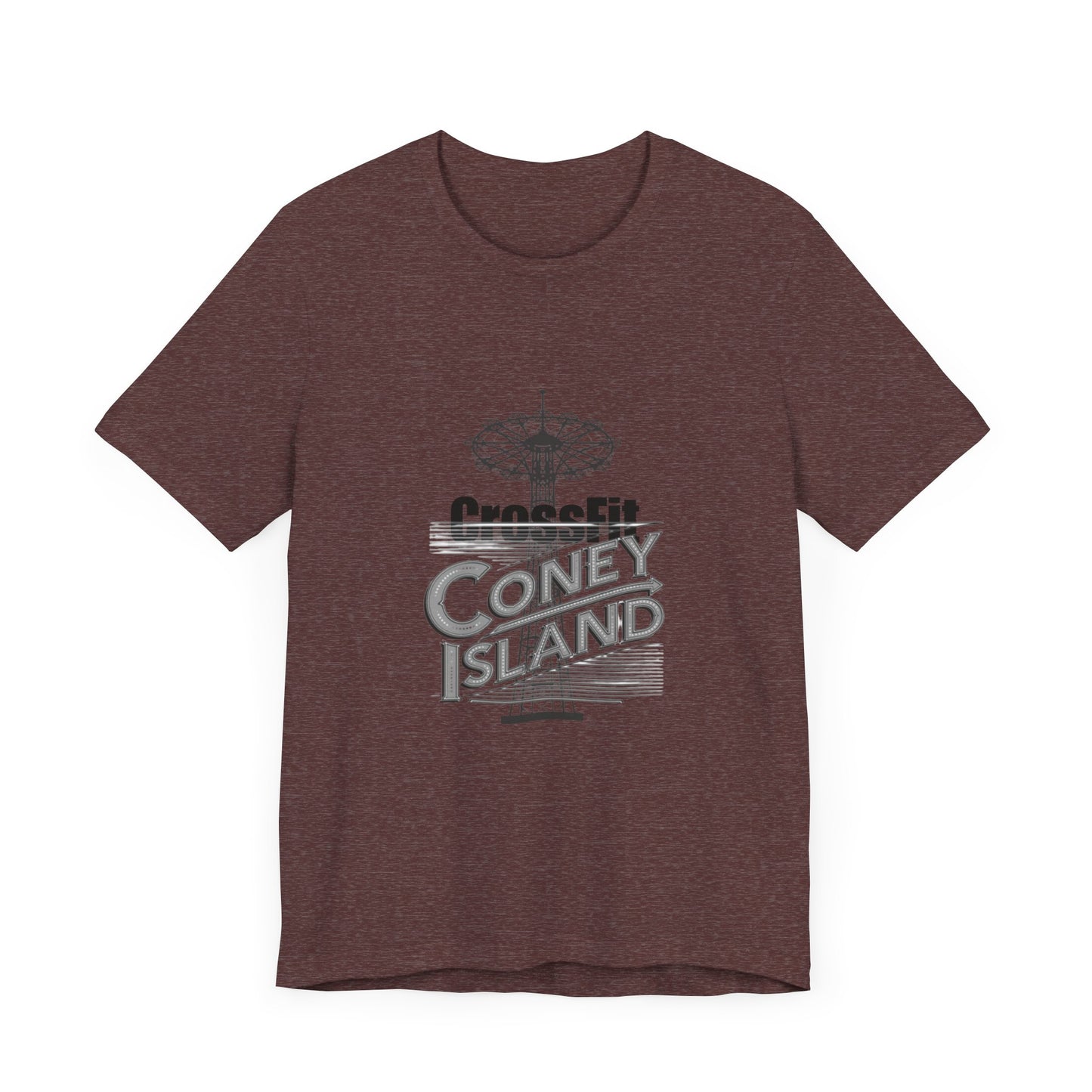 Parachute CrossFit Coney Island - Unisex Jersey Short Sleeve Tee