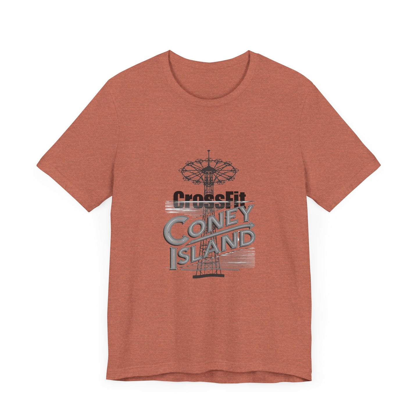 Parachute CrossFit Coney Island - Unisex Jersey Short Sleeve Tee