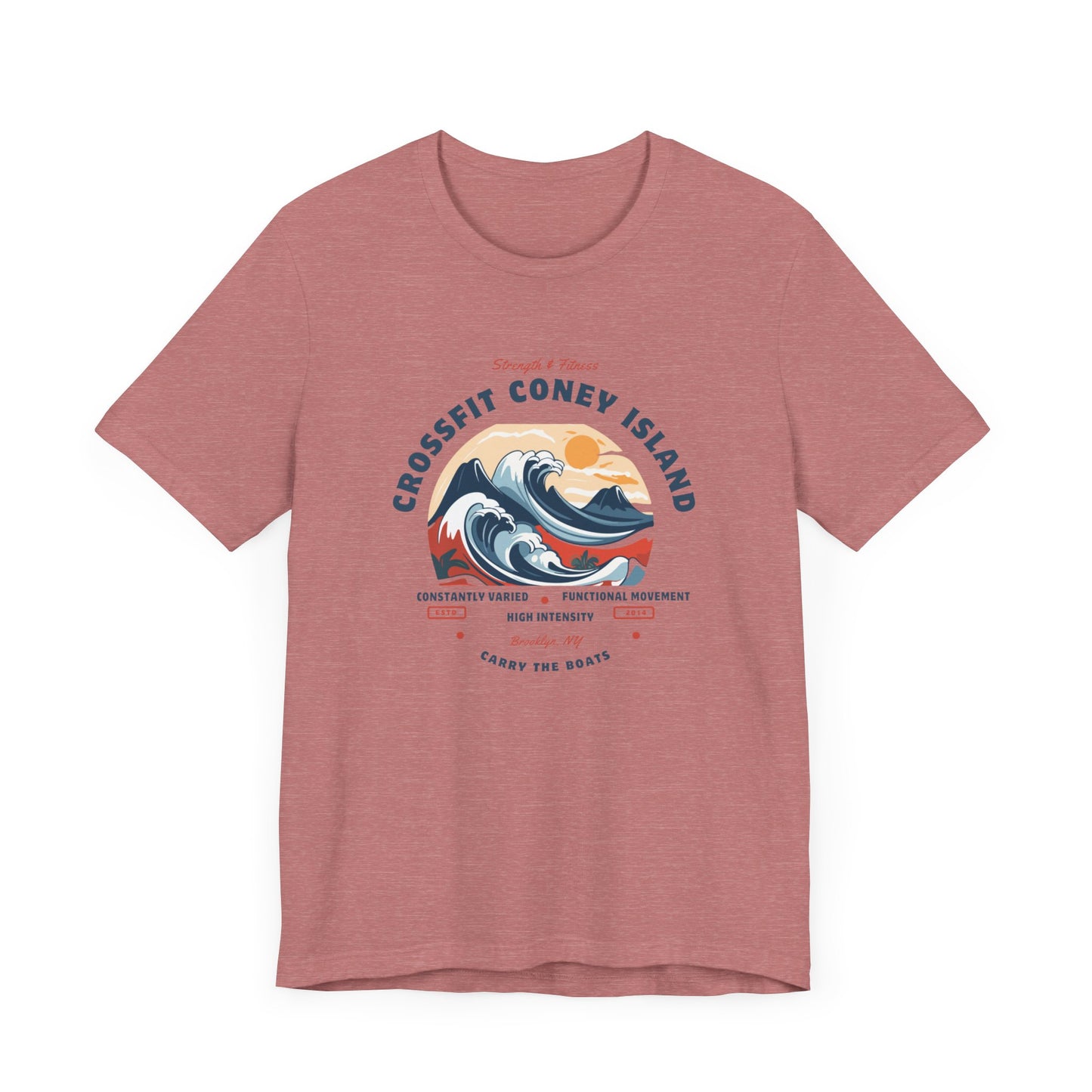Carry the Boats / You Are Stronger Than You Think (waves) - Tee