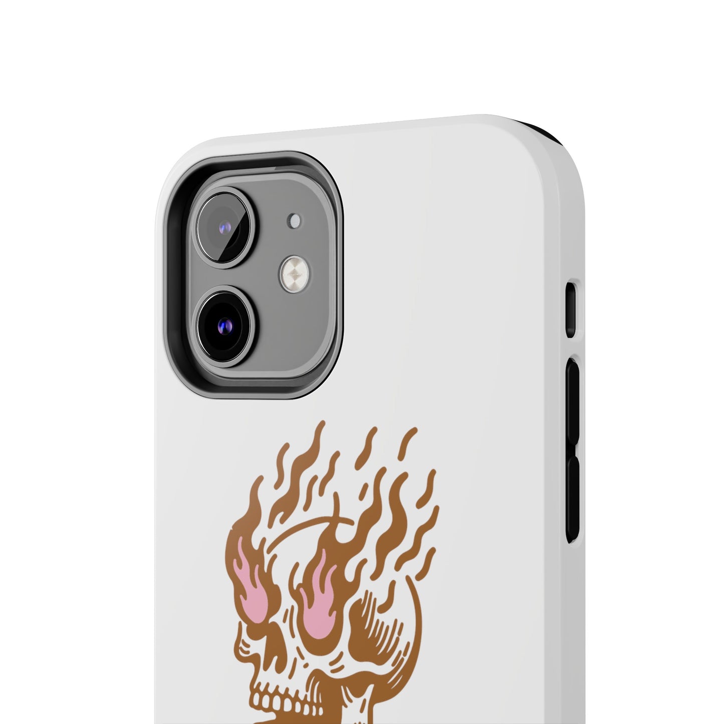 Skull on Fire - Phone Cases