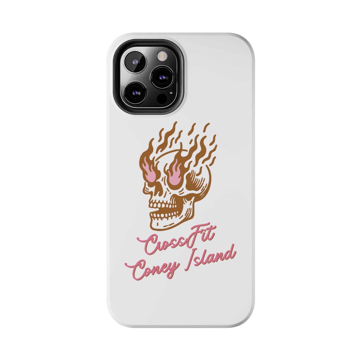 Skull on Fire - Phone Cases