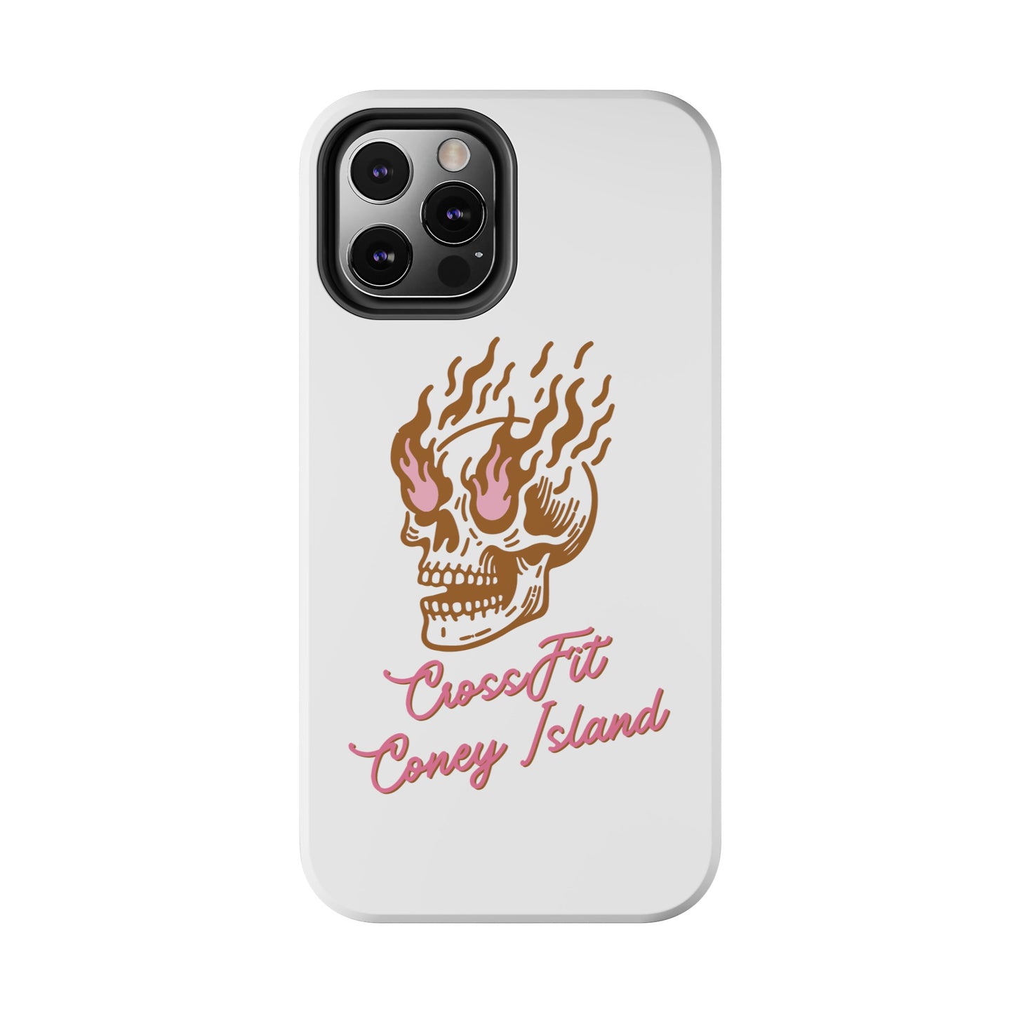 Skull on Fire - Phone Cases