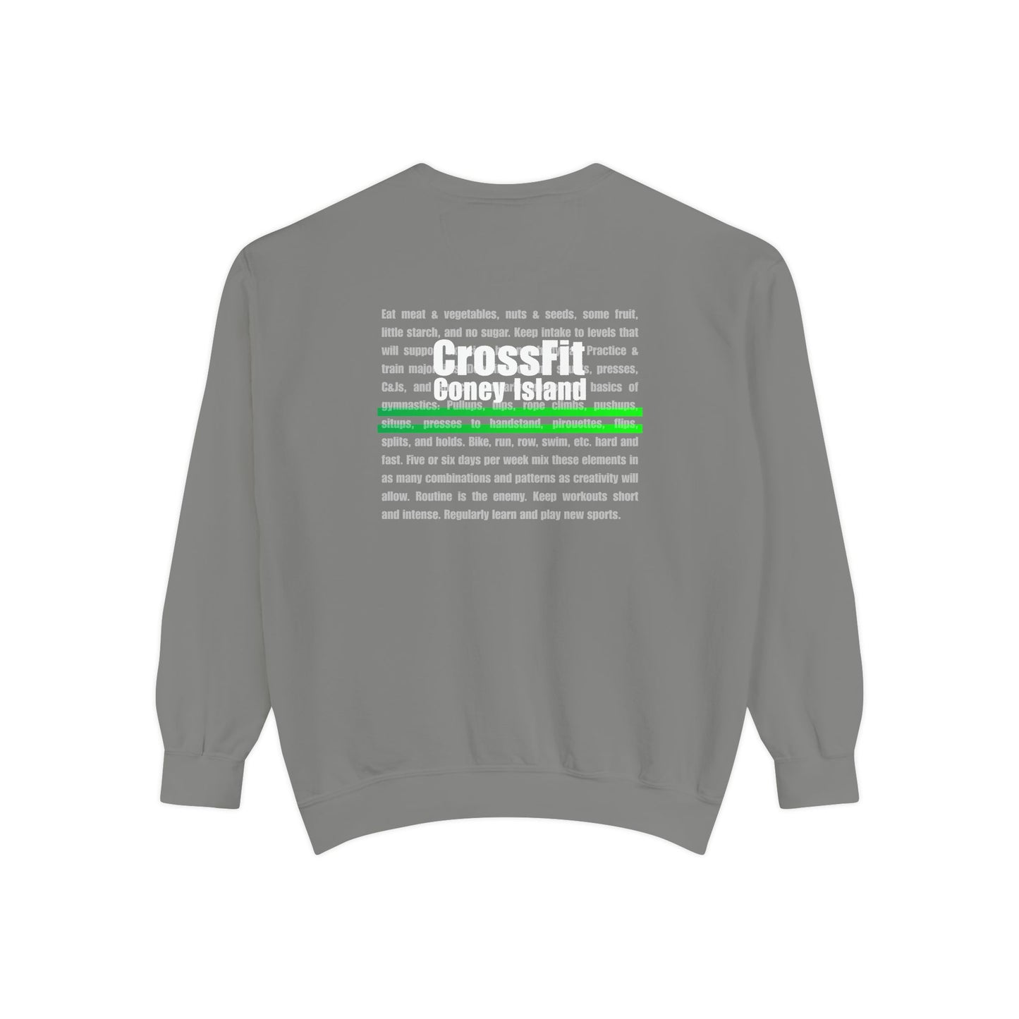 CFCI Stripes 2.0 / 100 Words of Fitness - Crew Sweatshirt
