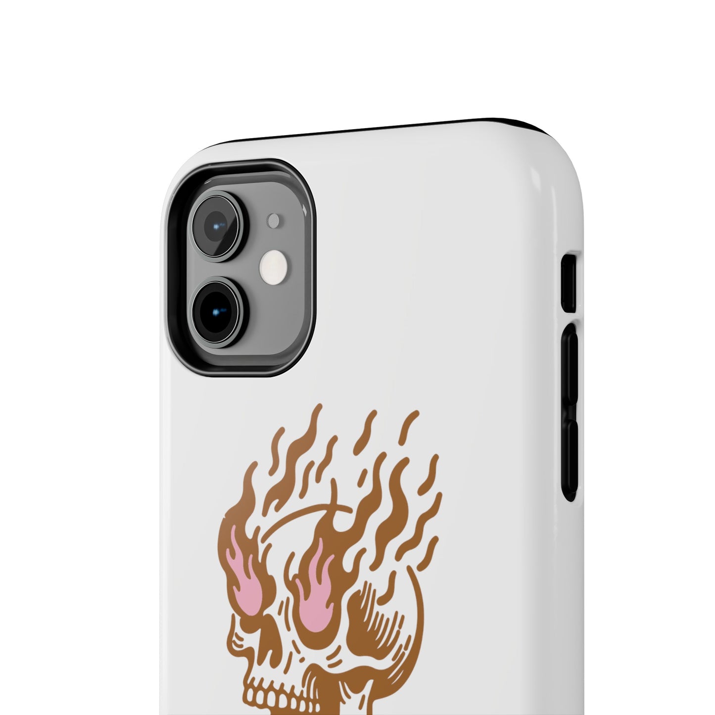 Skull on Fire - Phone Cases