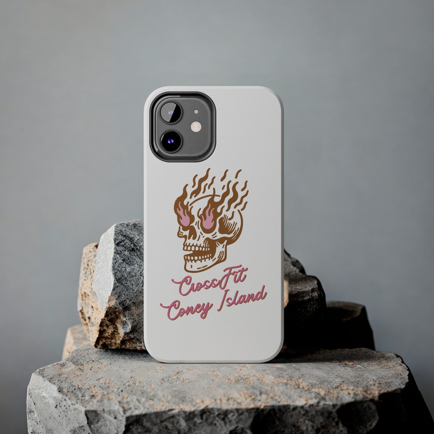 Skull on Fire - Phone Cases