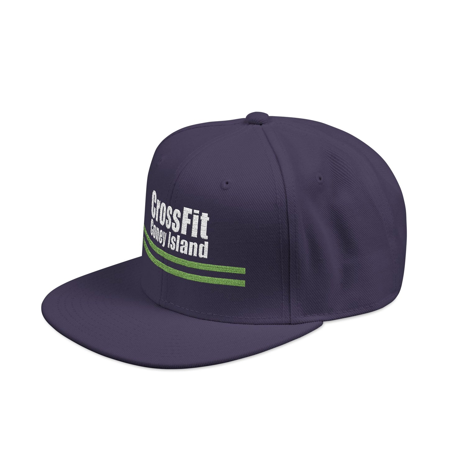 CFCI Stripes - Embroidered Snapback Hat — Adjustable Fitness Cap
