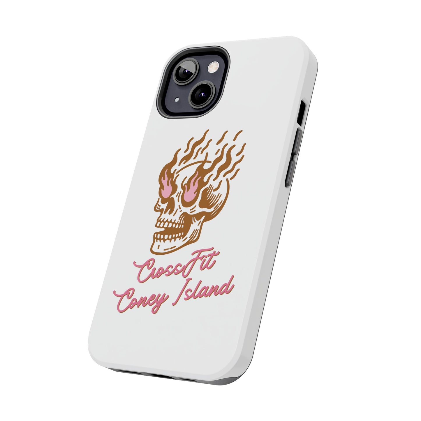 Skull on Fire - Phone Cases