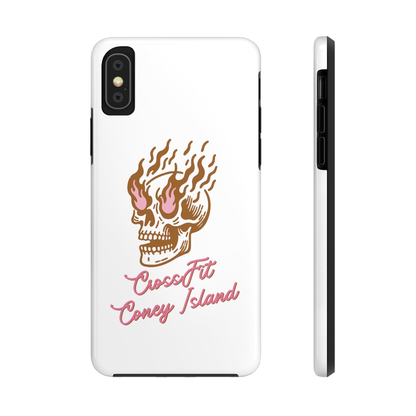 Skull on Fire - Phone Cases