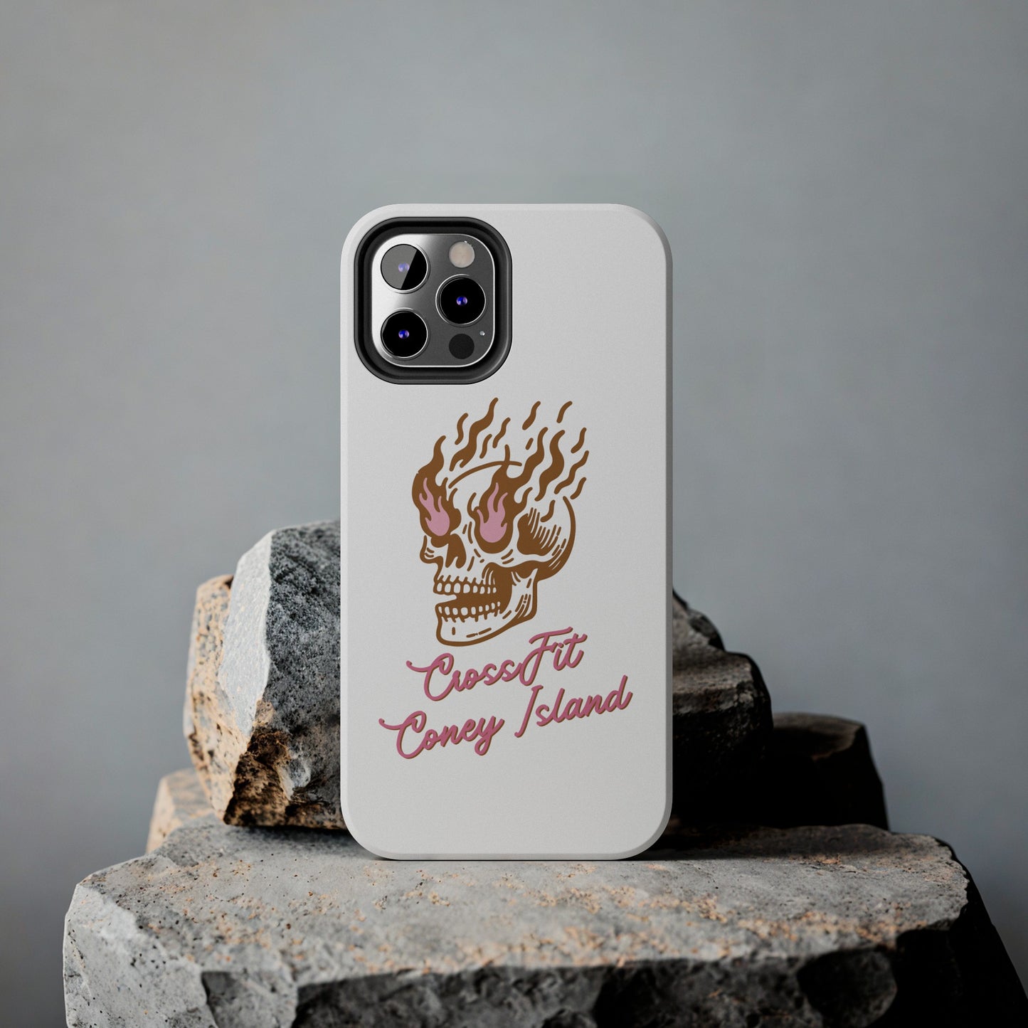 Skull on Fire - Phone Cases