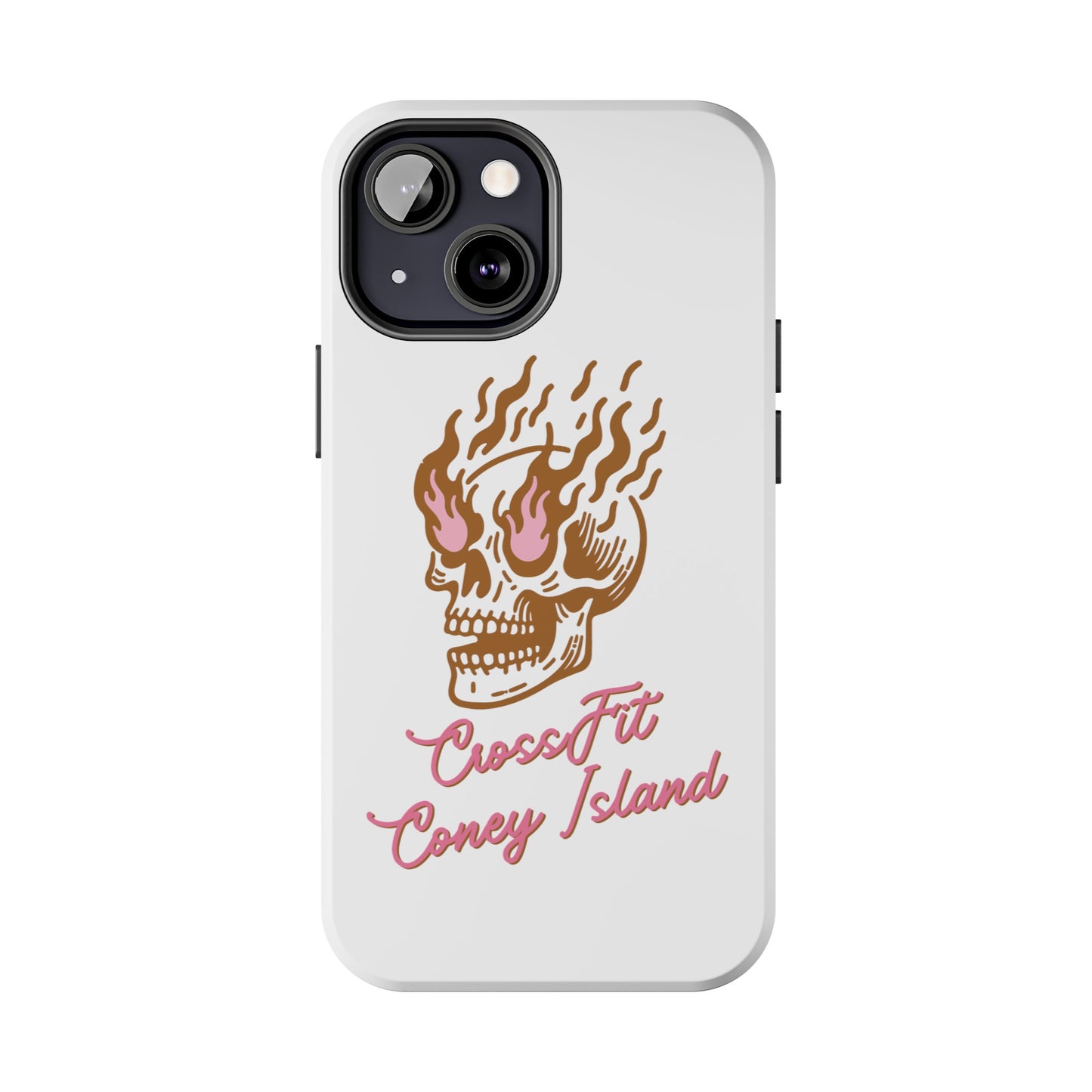 Skull on Fire - Phone Cases