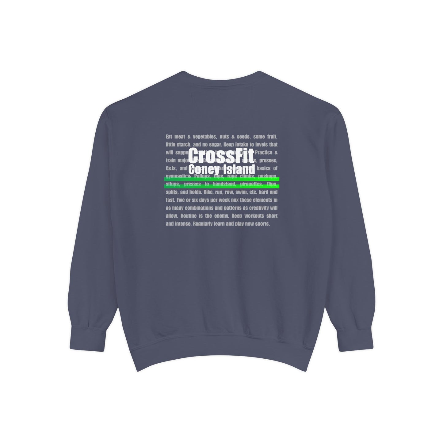 CFCI Stripes 2.0 / 100 Words of Fitness - Crew Sweatshirt