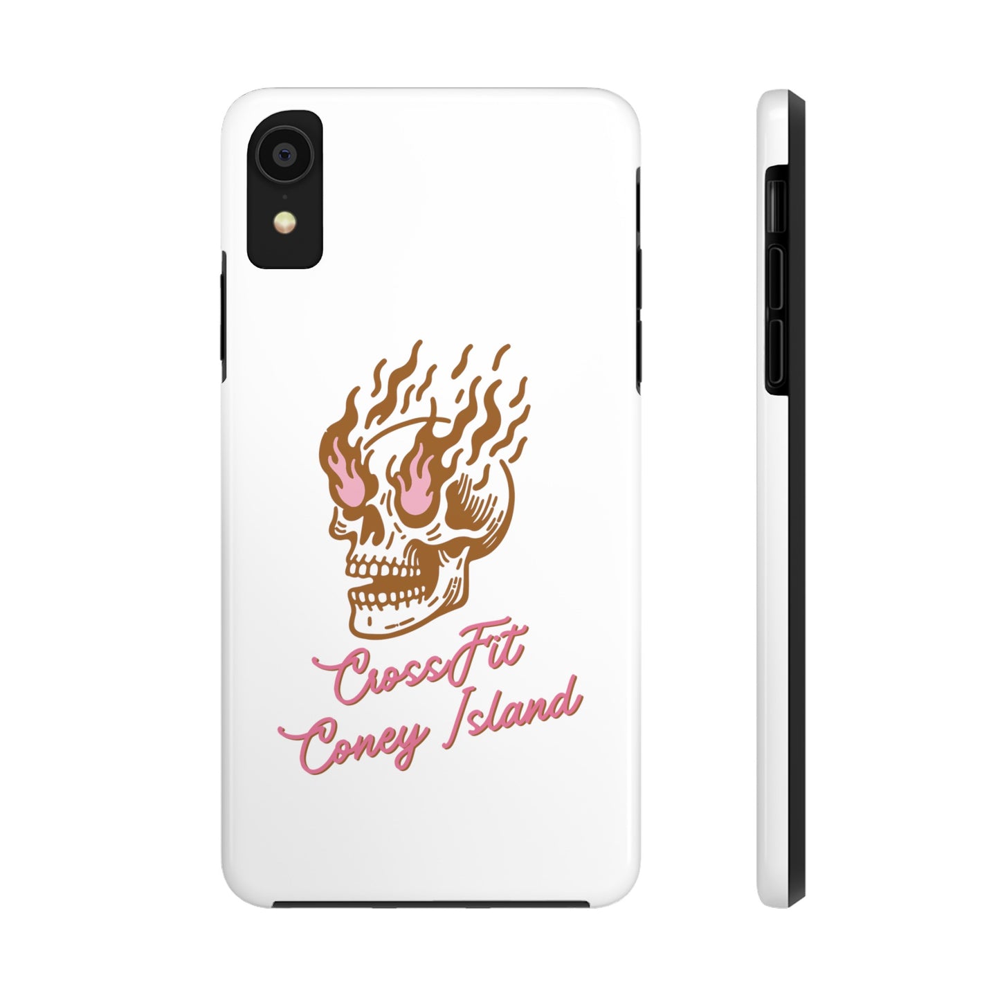 Skull on Fire - Phone Cases