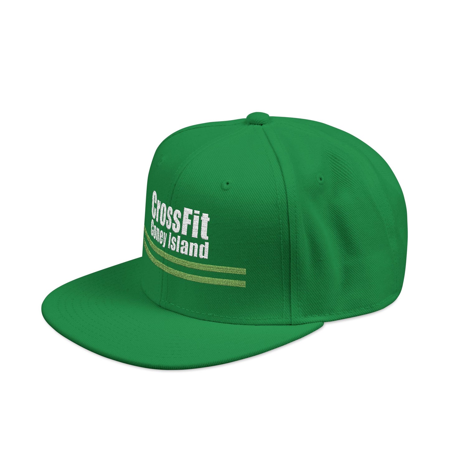 CFCI Stripes - Embroidered Snapback Hat — Adjustable Fitness Cap