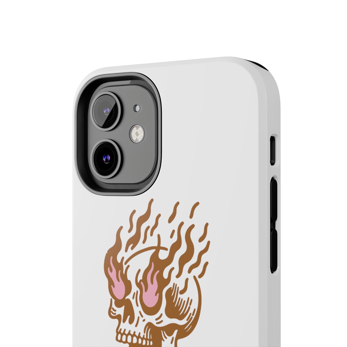 Skull on Fire - Phone Cases