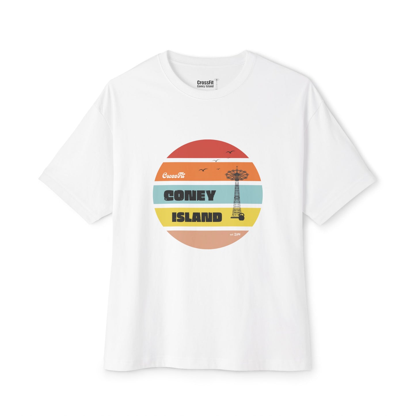 CFCI Beach Vibez - Unisex Oversized Boxy Tee