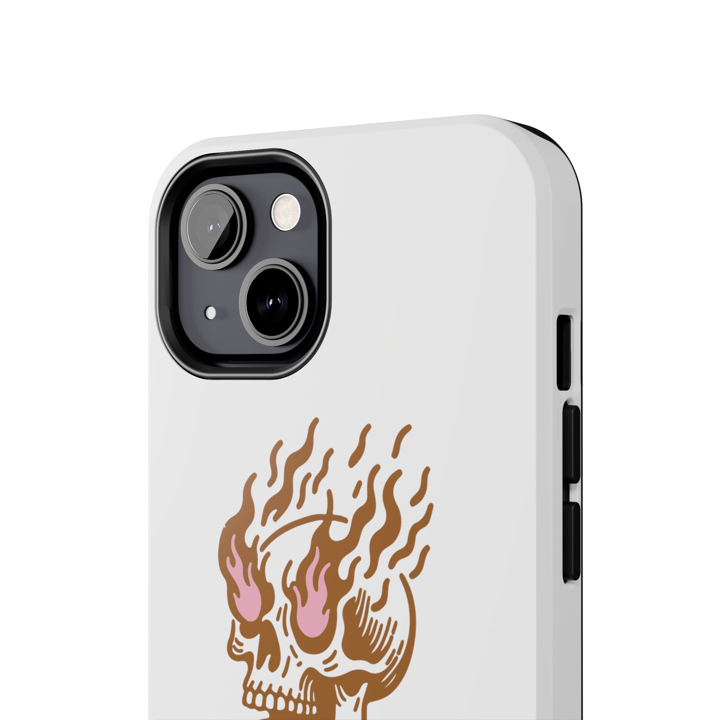 Skull on Fire - Phone Cases