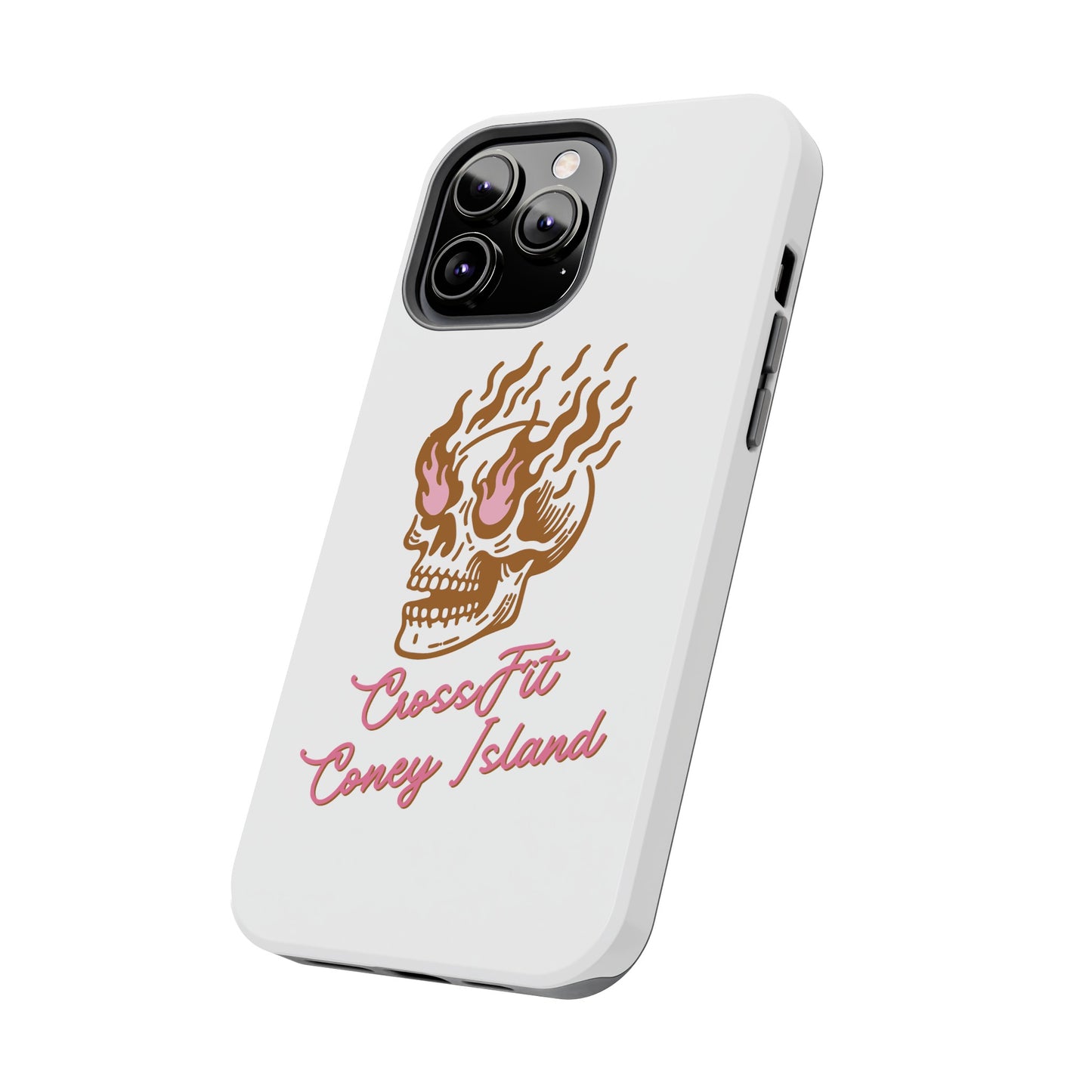 Skull on Fire - Phone Cases