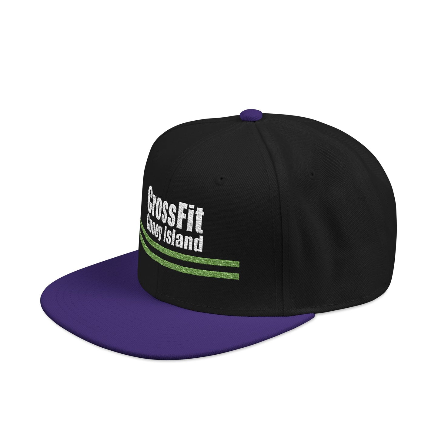 CFCI Stripes - Embroidered Snapback Hat — Adjustable Fitness Cap