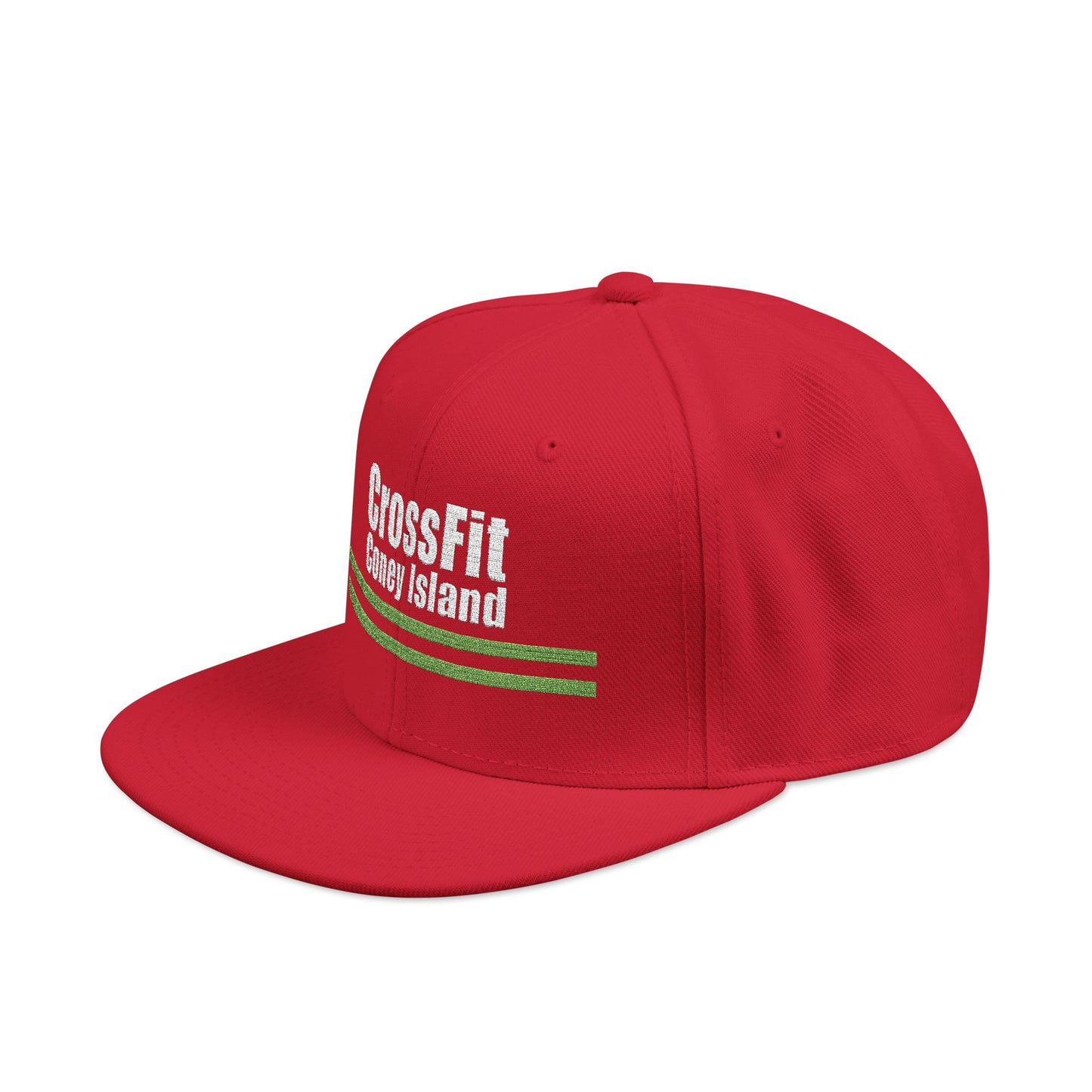 CFCI Stripes - Embroidered Snapback Hat — Adjustable Fitness Cap