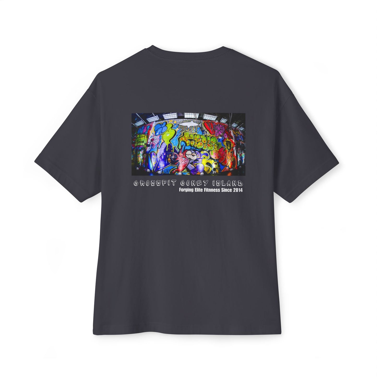 Graffiti Wall (Ten Years Strong Limited Edition) - Unisex Oversized Boxy Tee