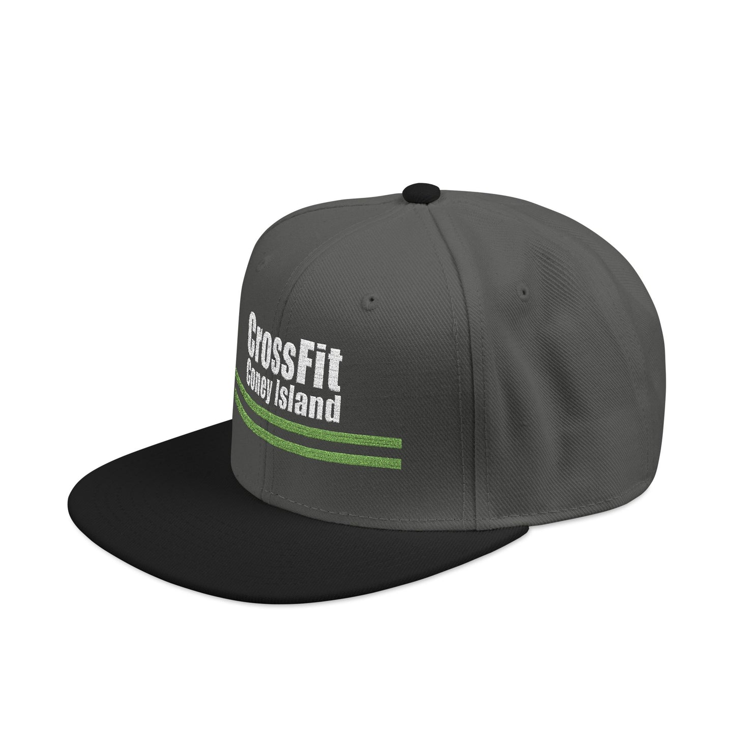 CFCI Stripes - Embroidered Snapback Hat — Adjustable Fitness Cap