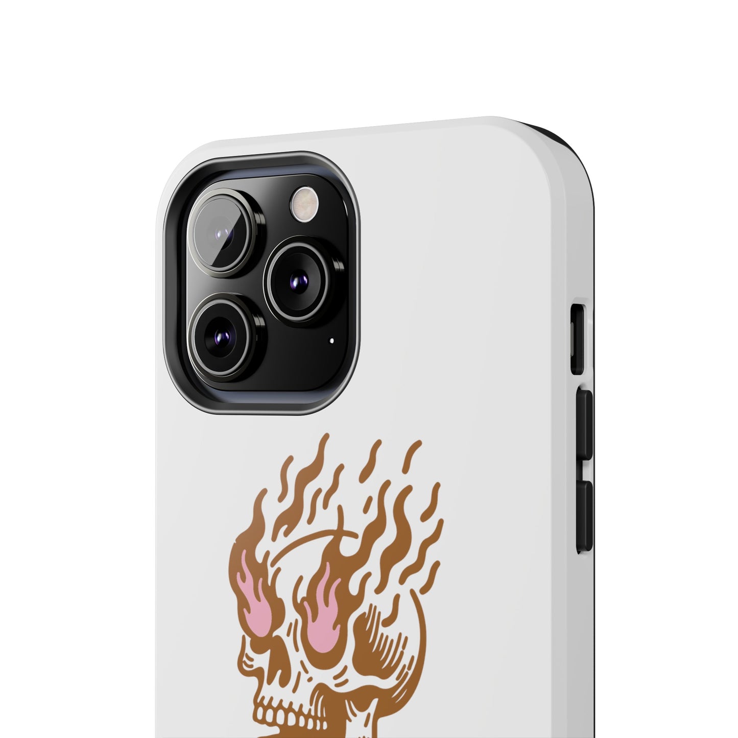 Skull on Fire - Phone Cases