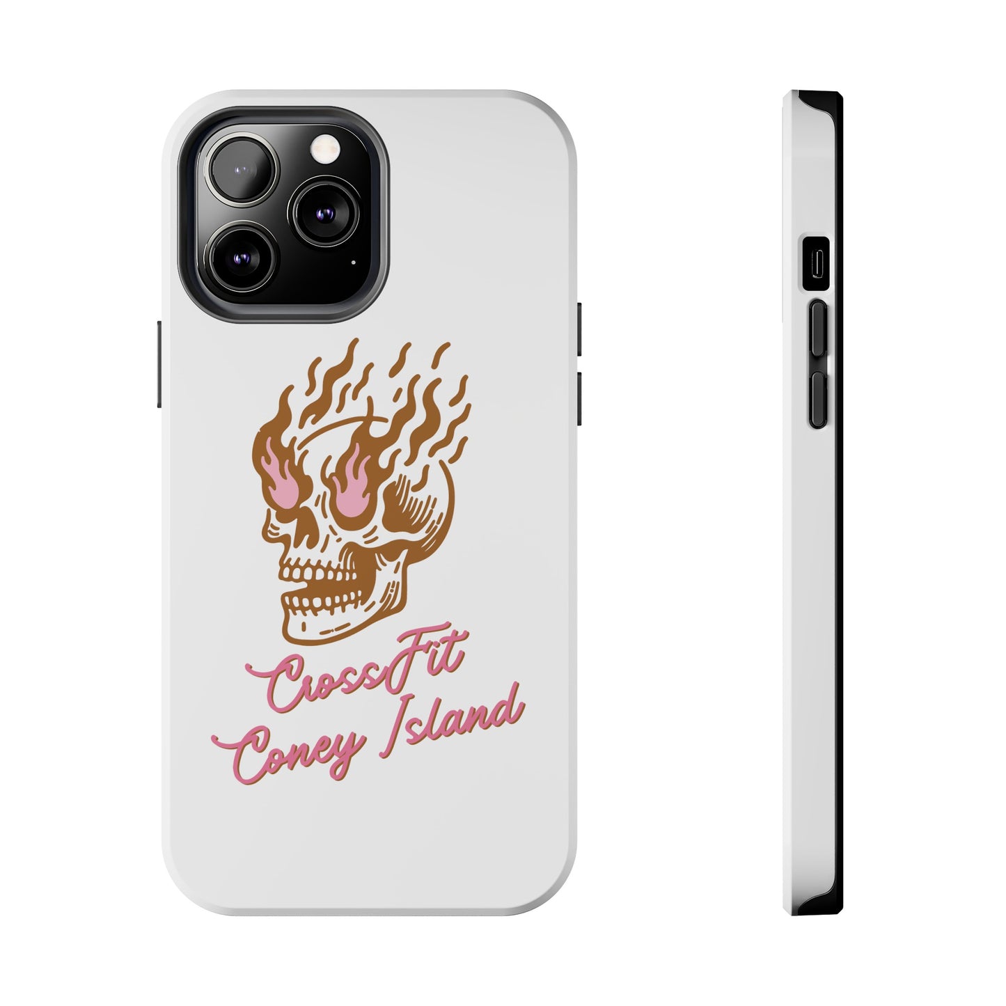 Skull on Fire - Phone Cases