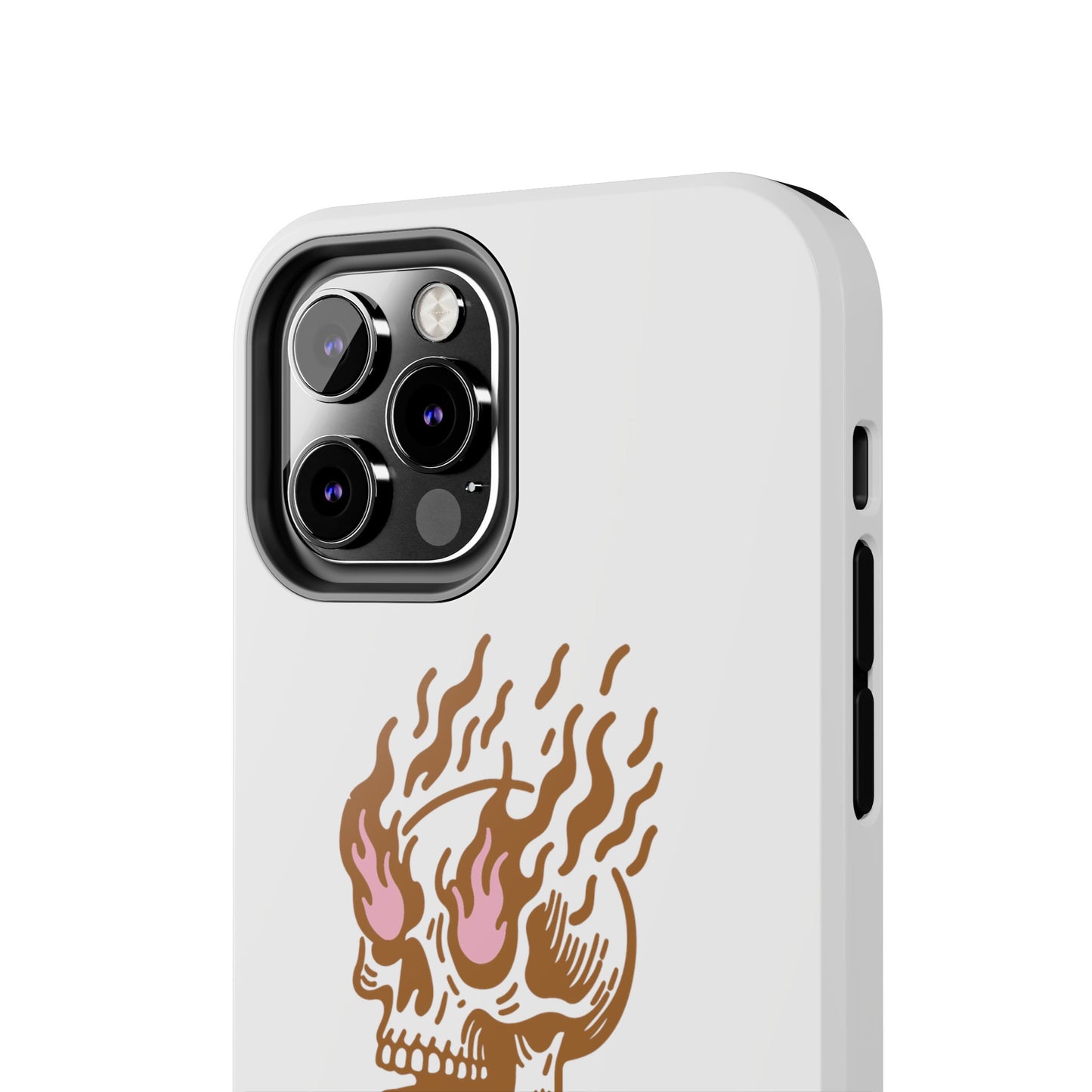 Skull on Fire - Phone Cases