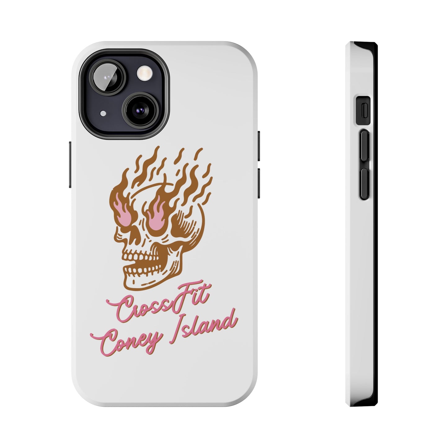 Skull on Fire - Phone Cases