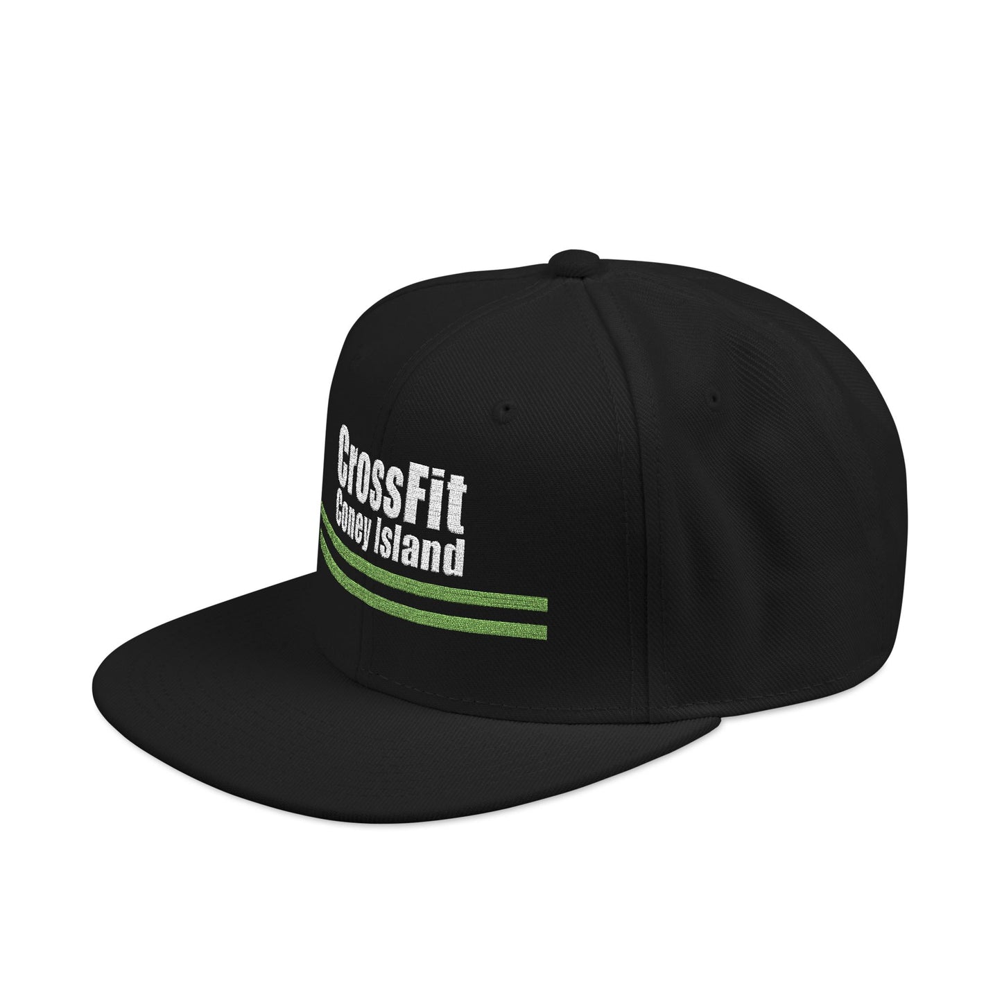 CFCI Stripes - Embroidered Snapback Hat — Adjustable Fitness Cap