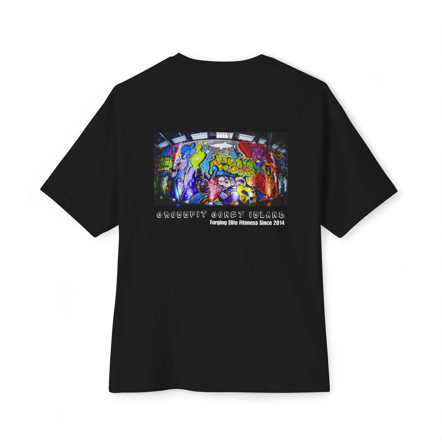 Graffiti Wall (Ten Years Strong Limited Edition) - Unisex Oversized Boxy Tee