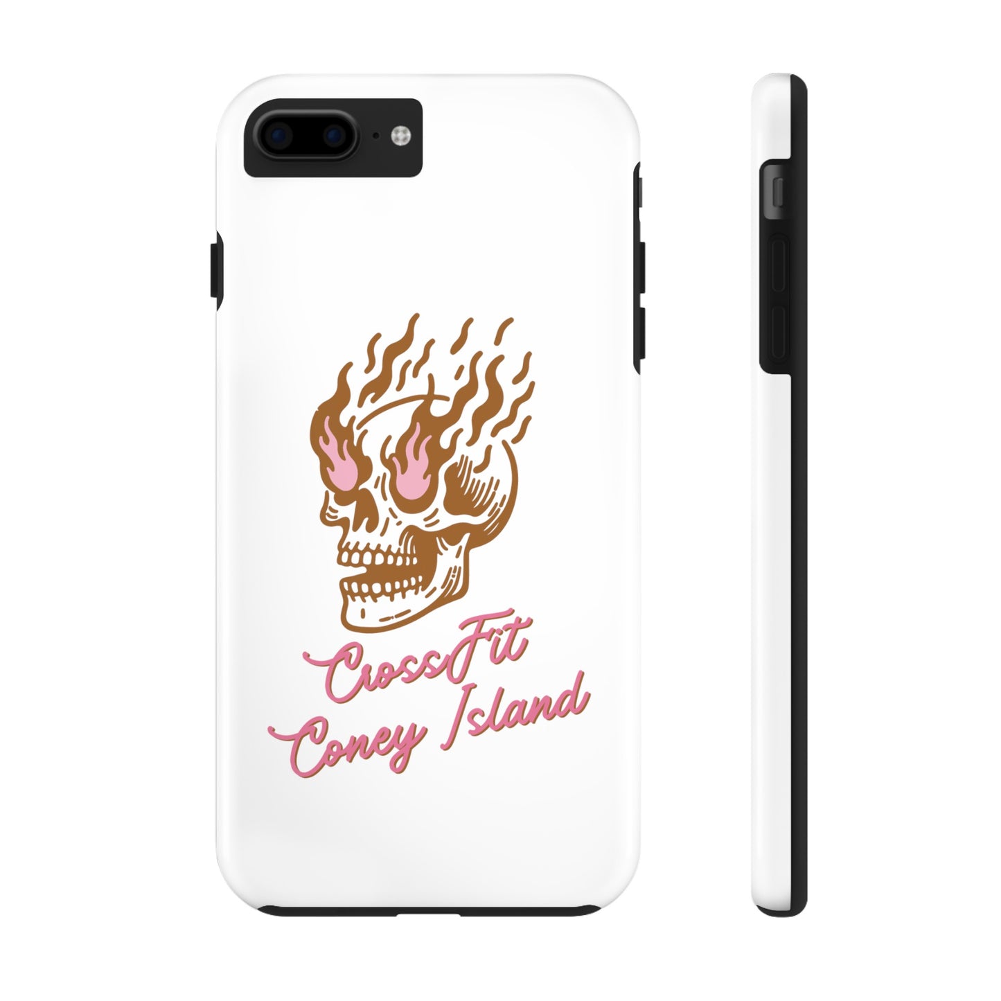 Skull on Fire - Phone Cases