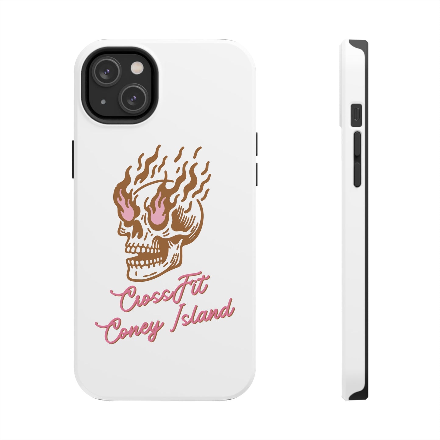 Skull on Fire - Phone Cases