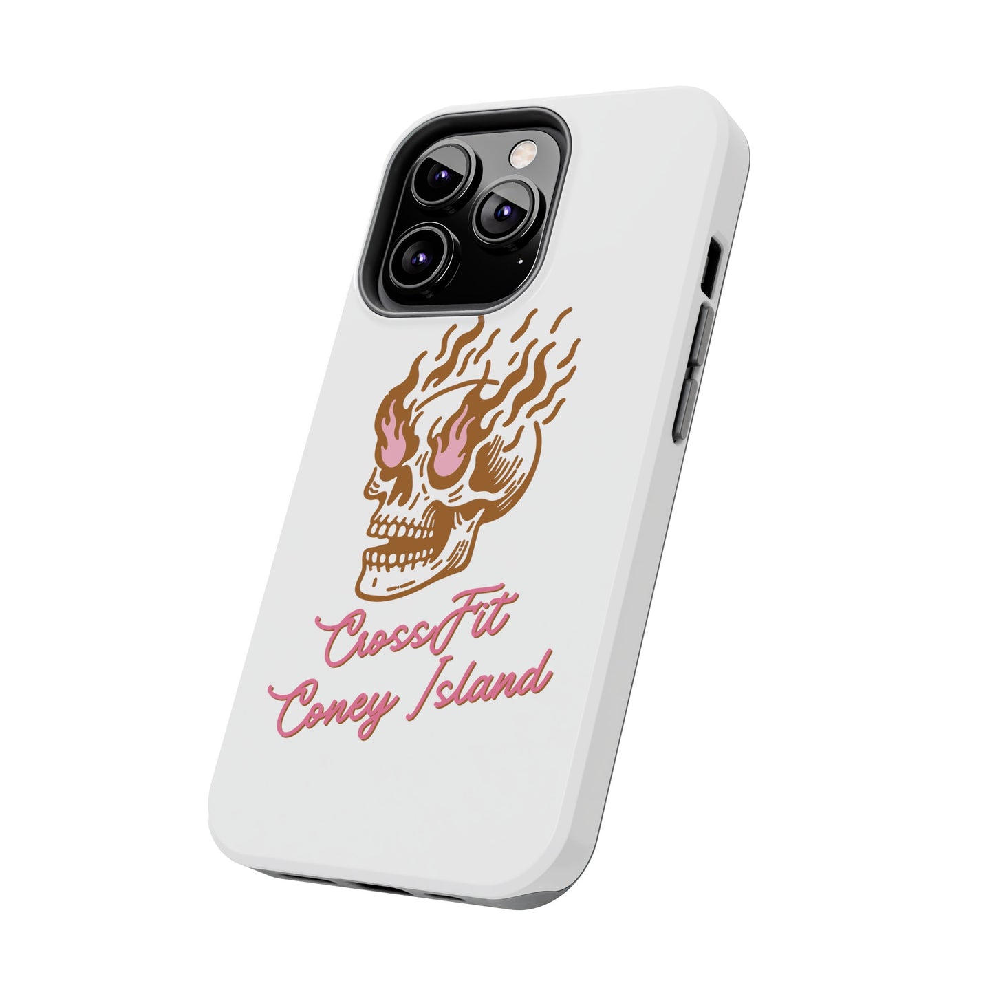 Skull on Fire - Phone Cases